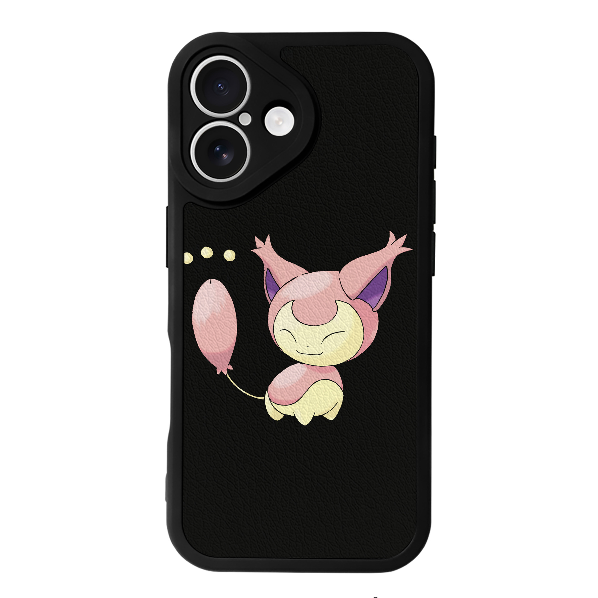 （画像用） ポケットモンスター Pokémon 【iPhone 16シリーズ対応】シリコンスマホケース（レザー調） 材質：シリコン